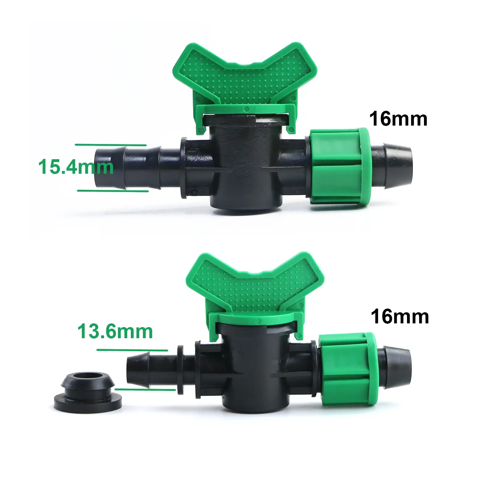 16mm锁环连接器，适用于农业滴灌 1