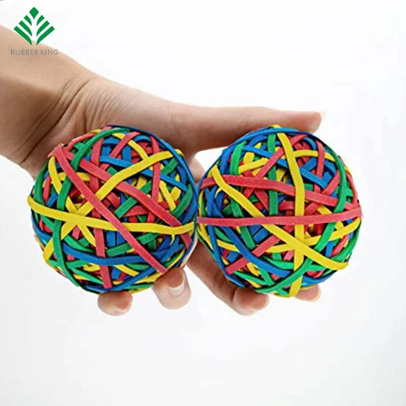 Natural Rubber Band Ball - Chromatic Multiscale - Unbreakable - Custom Packaging 6