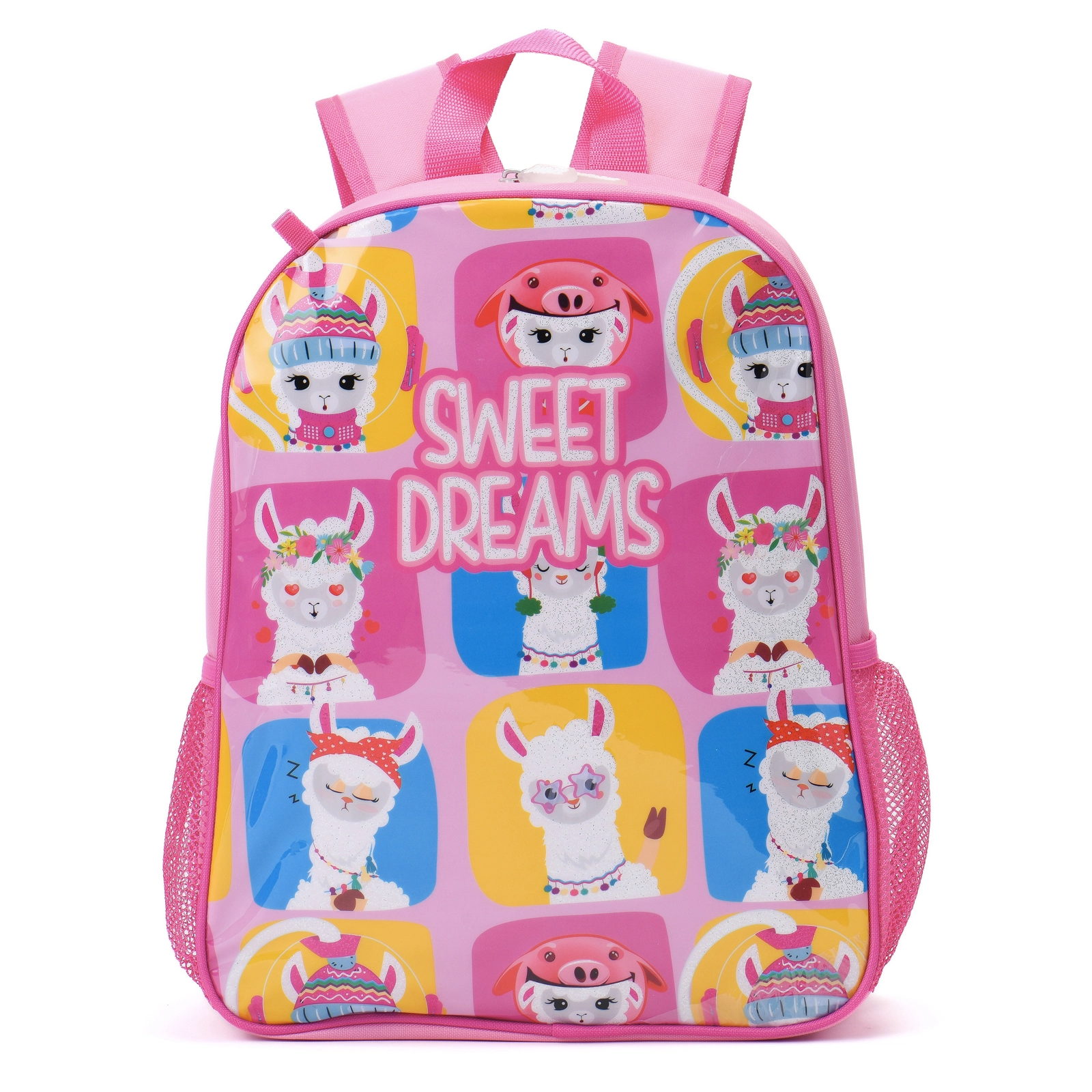 Wholesale Custom Cartoon Printing Pink Children Backpack Primary School Students Backpacks Kids School Bags For Girls 1