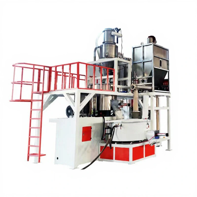 PVC Cling Film Making Machine with PVC Auto-weighing Mixer System 1