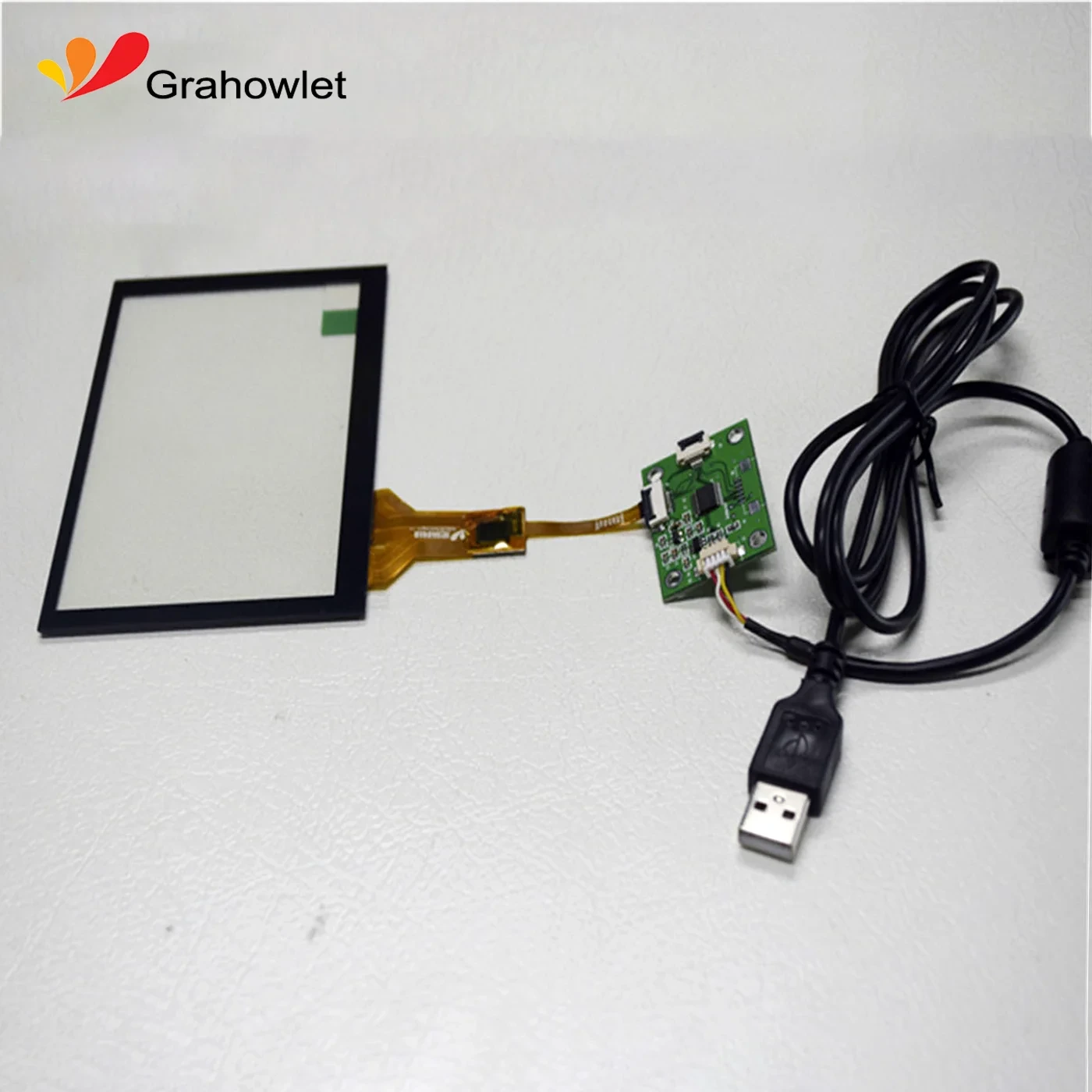 Hx0501601 Pcap(projected Capacitive) 5 Inch Iic/usb Multitouch Screen Panel With 8pins Fpc 1