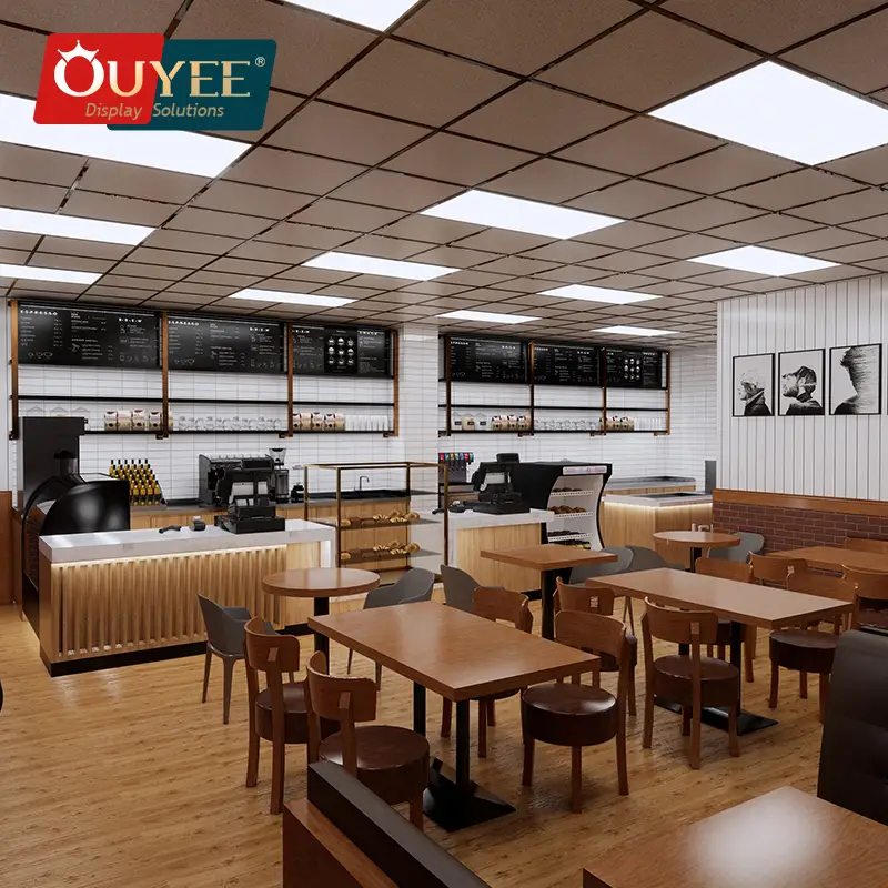 Gewerbemöbel für Cafés und Thekenausstattung für Cafés 1