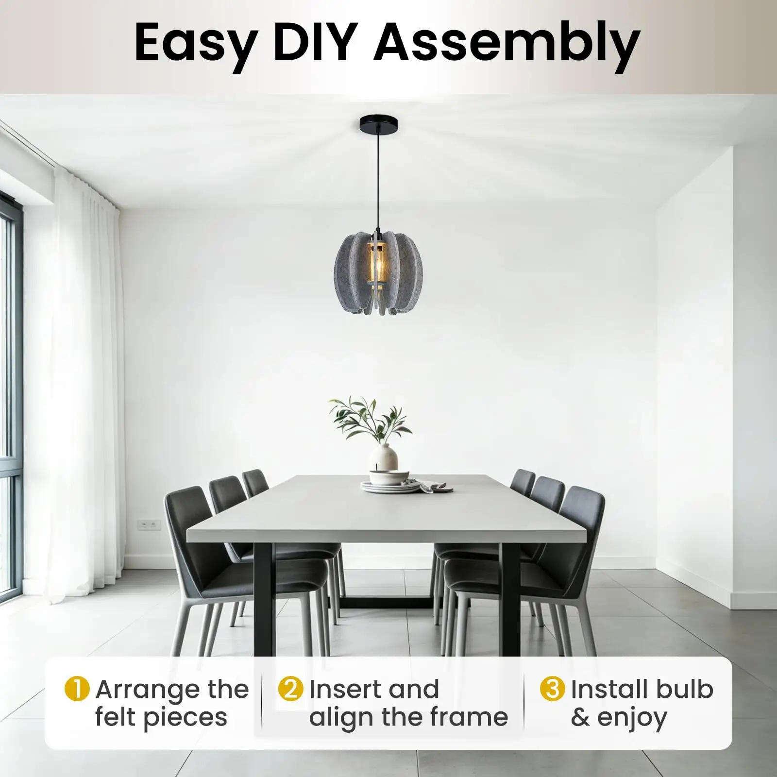 ROOAOO Acoustic Lighting Pendant Wholesaler 4