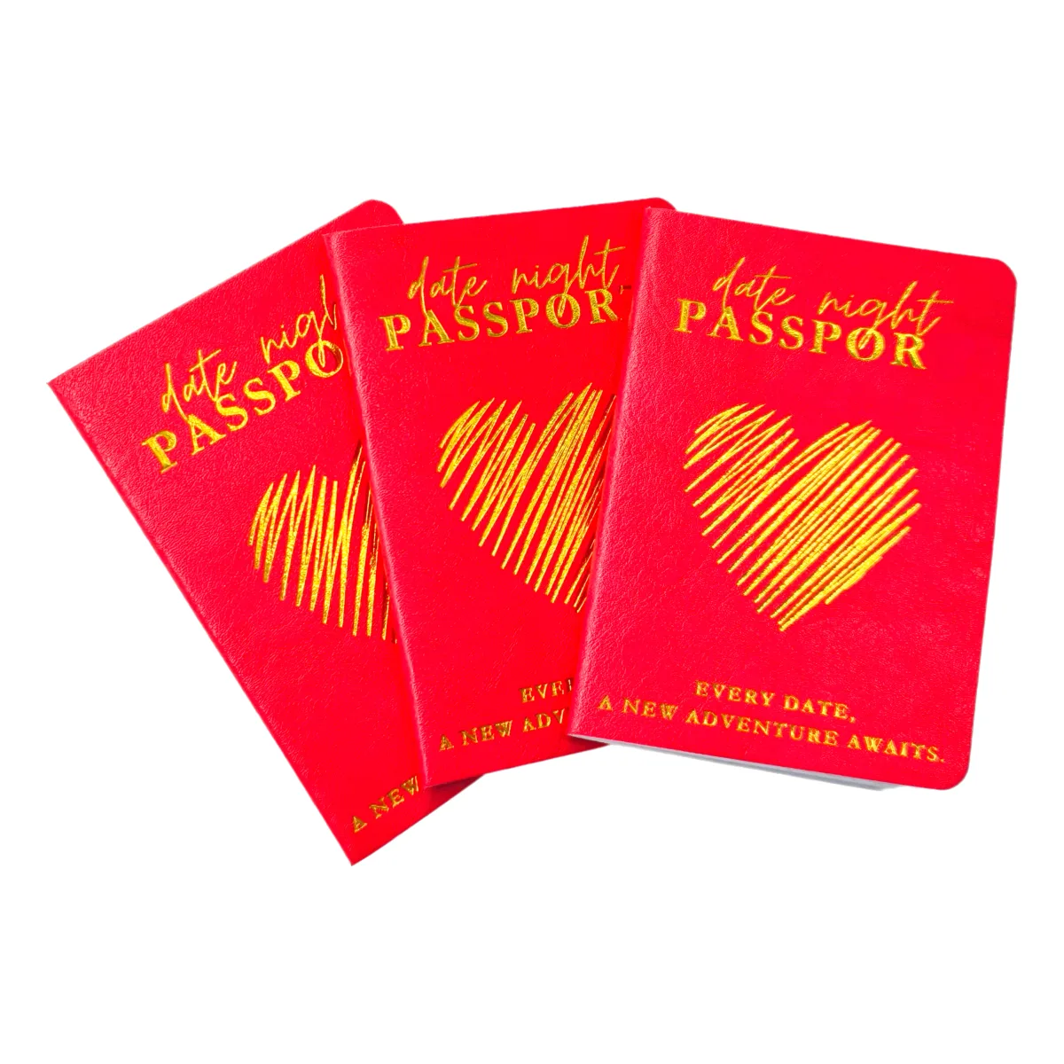 Red PU Leather Passport Cover & Luggage Tag Set - Low Price Travel Organizer 1