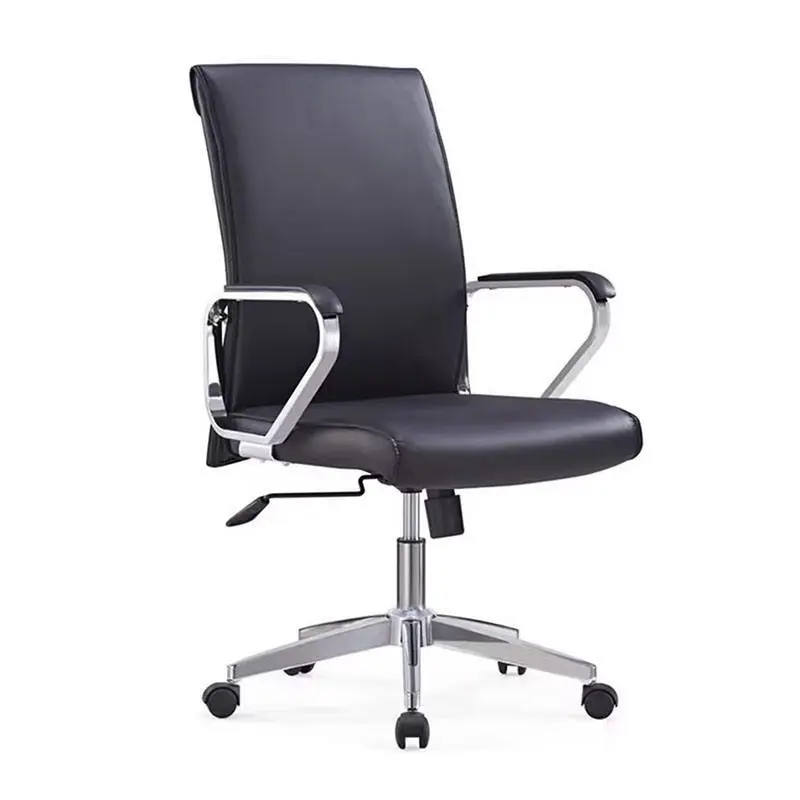 Fauteuil de bureau en cuir de luxe avec réglage en hauteur pour bureau à domicile et salles de réunion - Style exécutif - Vente directe d'usine 1