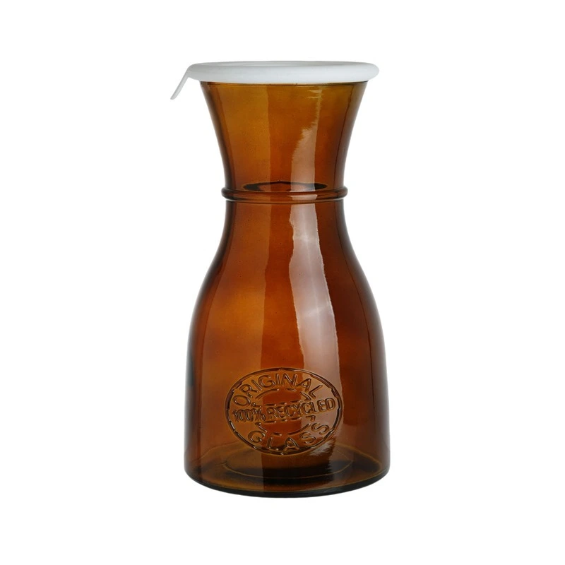 850ml ブラウンリサイクルガラスボトル 1