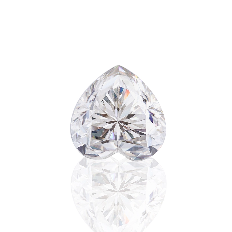 Provence Loose Gemstone Heart Cut Moissanite Diamond 1ct Price Def Highest Quality Loose Moissanite Stones 1