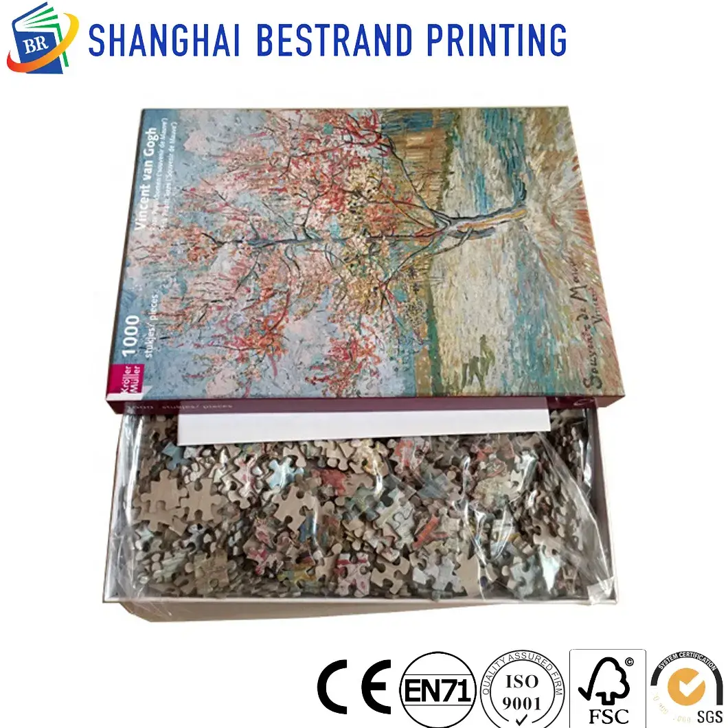 For Marketplace Fun Puzzle Games Film Lamination/Hot Stamping/Spot UV/Deboss/Embos by BESTRAND PRINTING 6