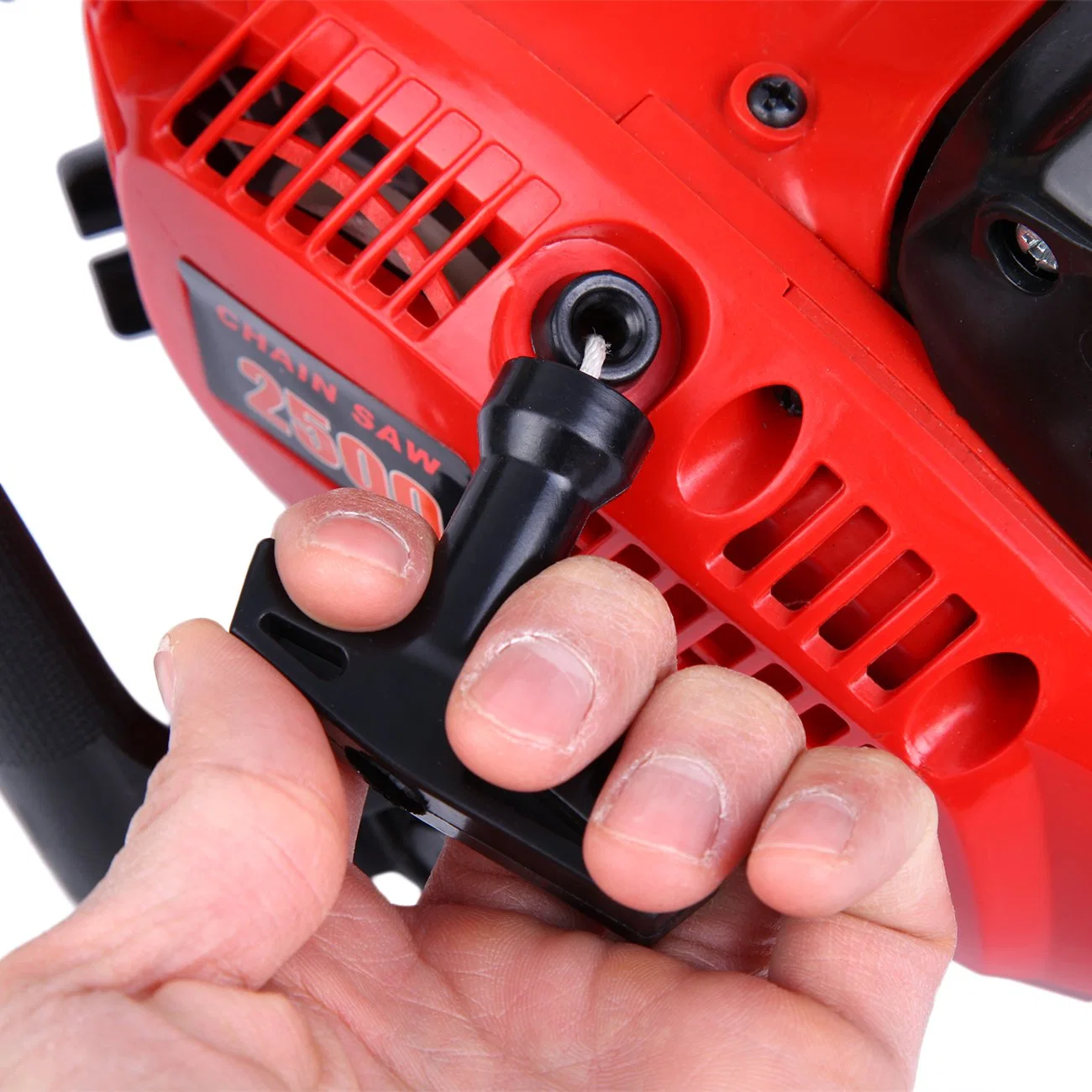 25cc Gasoline Chain Saw with Carving Bar - Wood Cutting Power Tools (GS2500C) 4