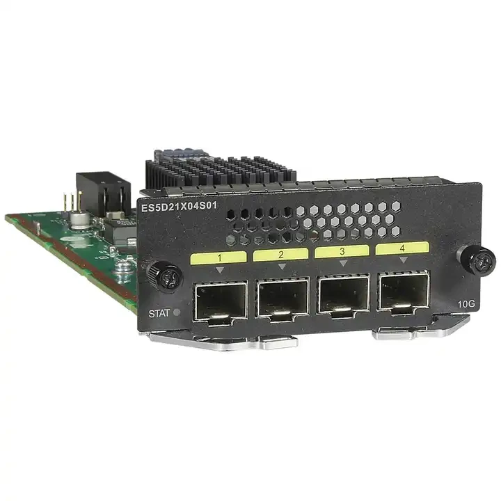 ES5D21X04S01 03022MDR S5700 S6700 Series Switch 4-Port 10 GE SFP+ Rear Interface Card for h w 1