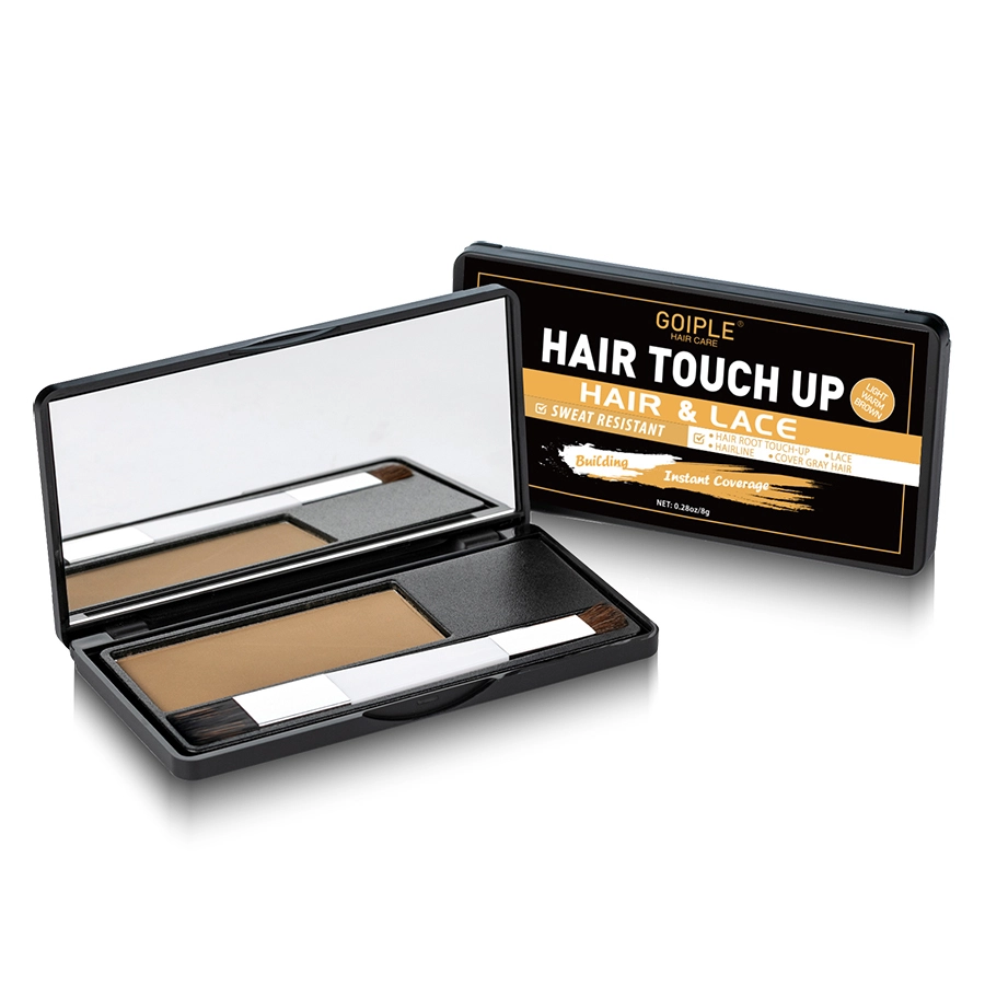 Pó de cabelo de linha de cabelo por atacado com escova de cabelo com tinta de cabelo preenchimento de volume de cabelos de cabelos afinados Toque em pó para careca 1