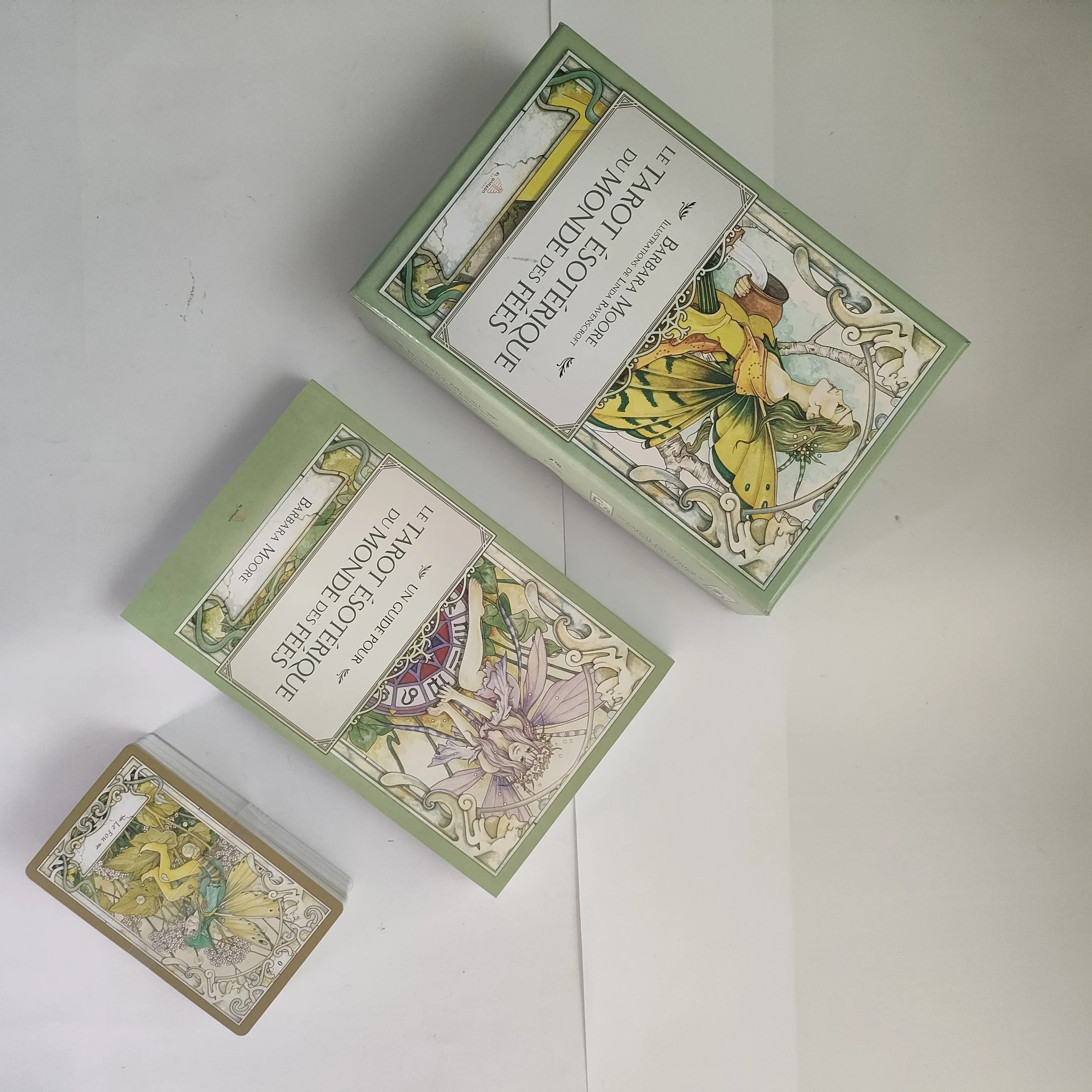 Goldfolie -Tarotkarten - Benutzerdefinierte wasserdichte französische Kunststoff - Großhandel Neuankömmlinge 1