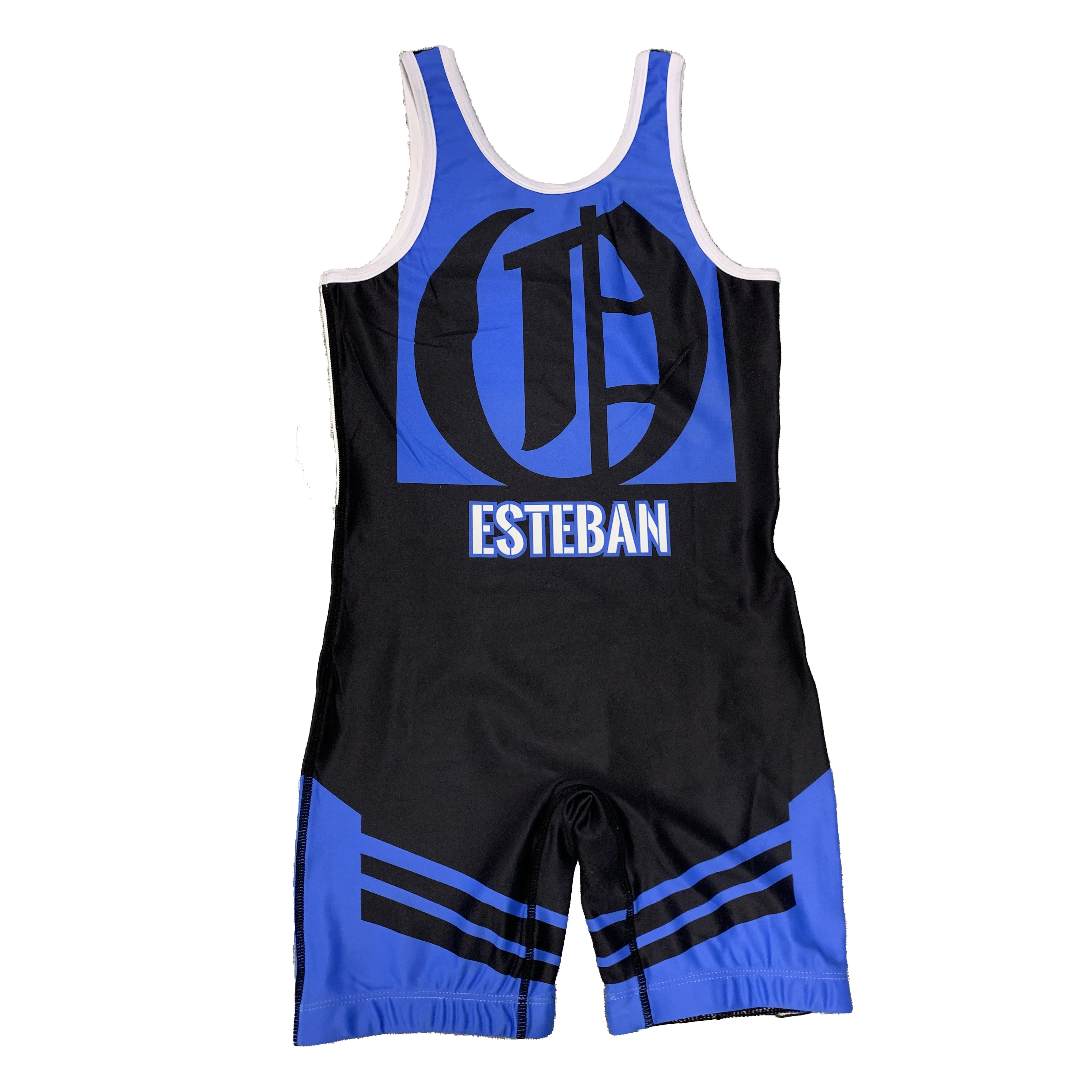 Singlet de luta livre personalizado por sublimação 2