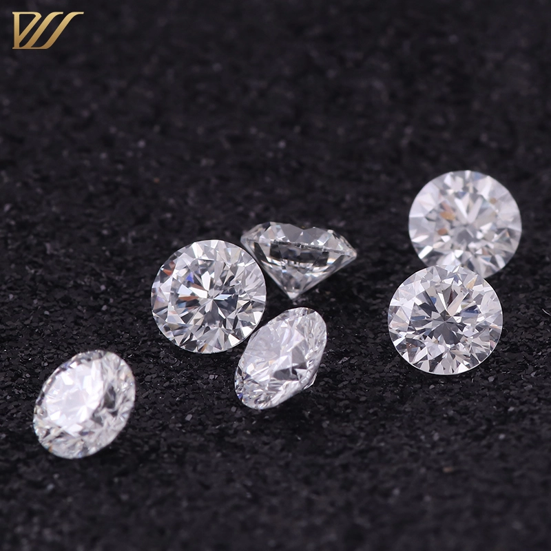 Provence Manufacturing Price Lab Diamond High Quality Cvd Diamond White Round Cut 4 CT Handmade For Ring Making 1