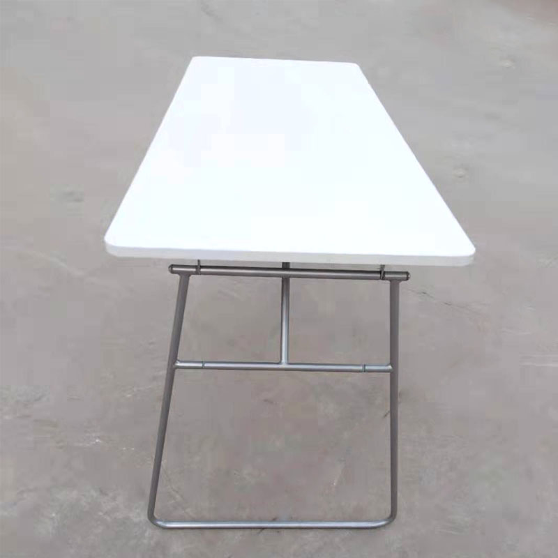 Bent Leg clip table, with Metal Hairpin Legs 2