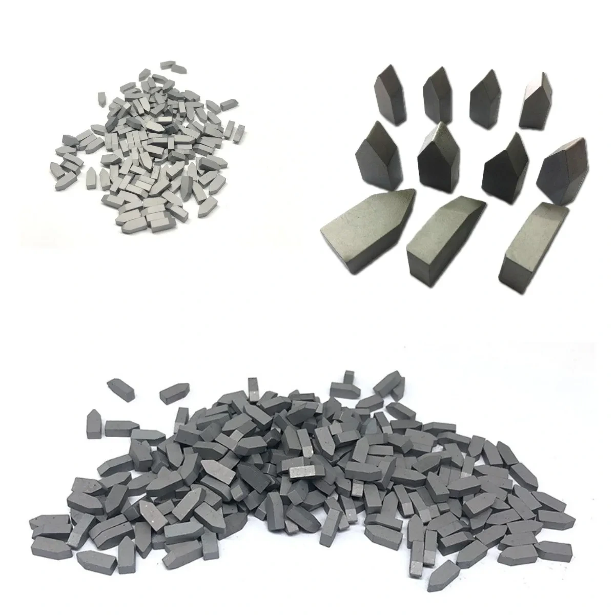 Tungsten Carbide Brazed Tips for Wear Parts Tools 1