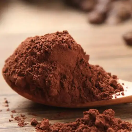 Chocolate alcalinizado Cacao en polvo rico en grasas y abundante proteína 1