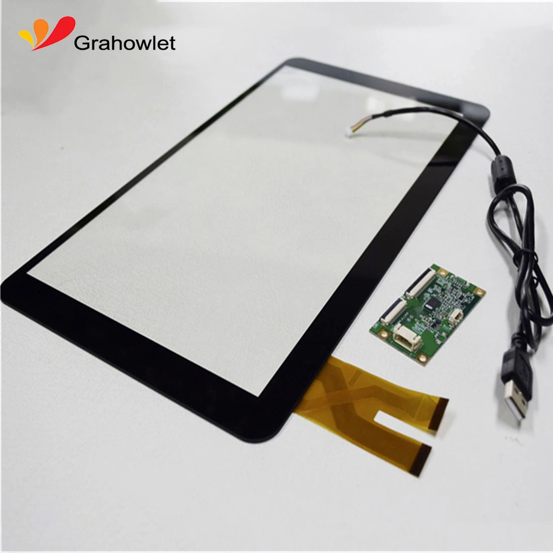 Hx1331703 Pcap 13.3 Inch Usb Multi Touch Screen Panel With 10 Touch Points Eeti Touch Controller Ic 1