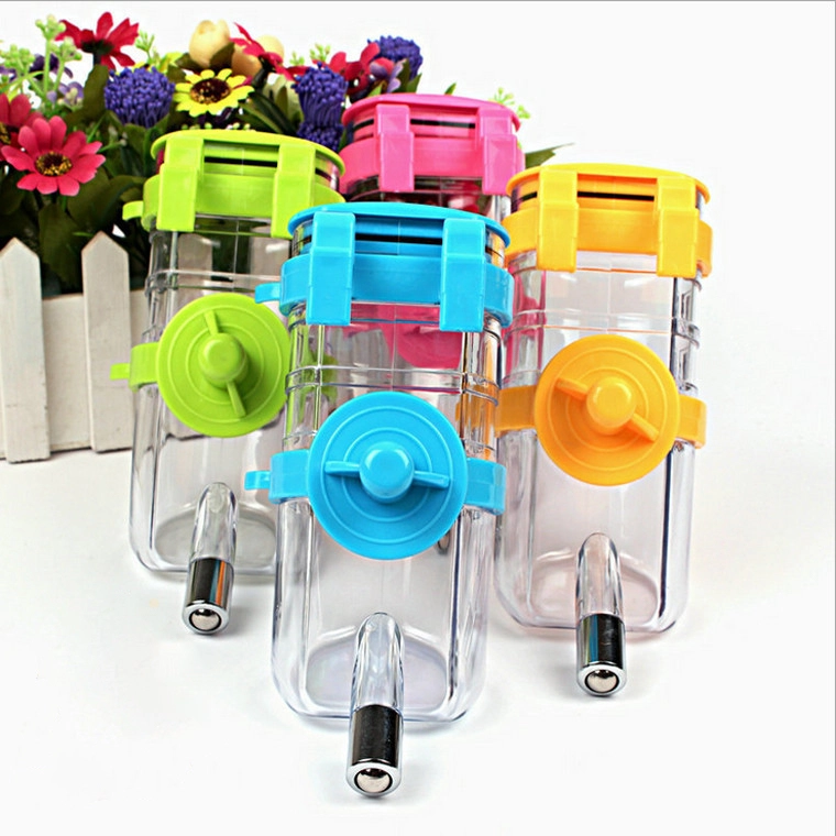 Bouteille de recharge de léchage pour animaux de compagnie, OEM/ODM, avec crochet de Cage suspendu en acier inoxydable, pour abreuvoir pour animaux de compagnie, Xinchen 1
