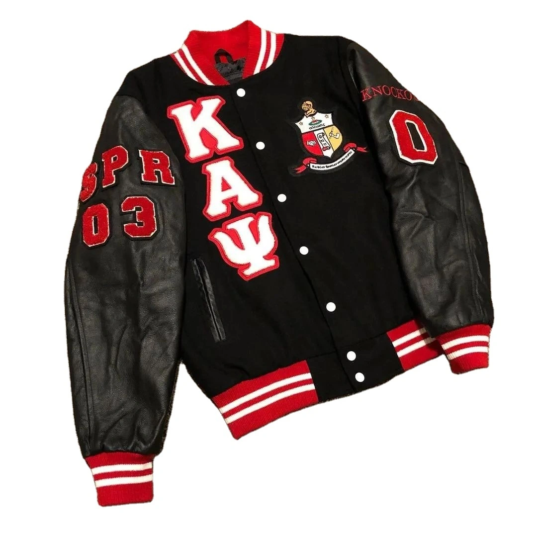 Custom Men's College Bomber Baseball Jacket 1