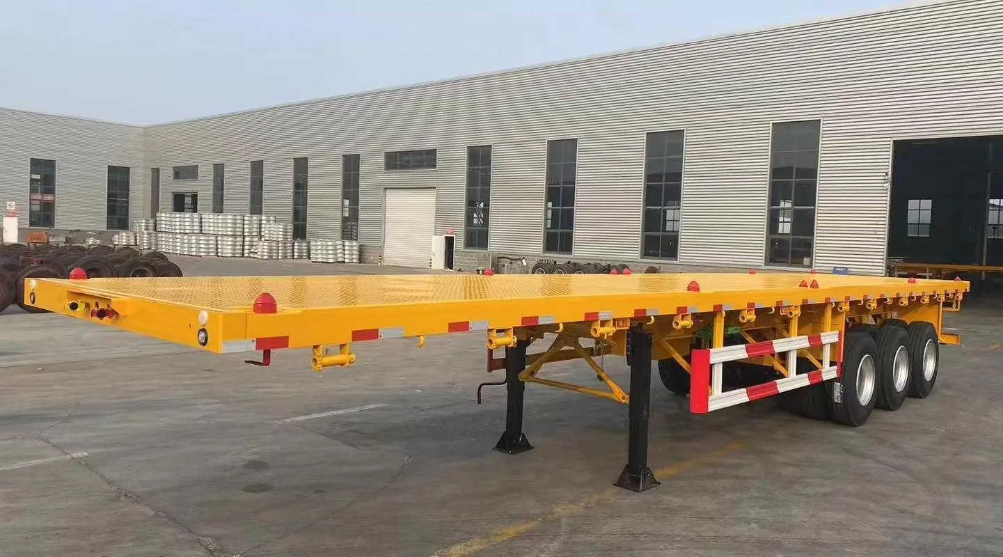 Flat Bed Trailers 1 - - KDZG Trailer Truck 1