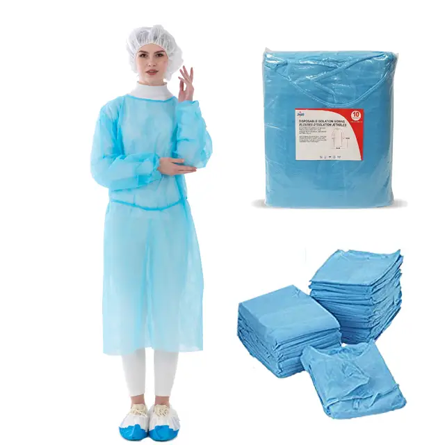 Patient Sterile Standard Disposable Surgical Gowns Clothes 1