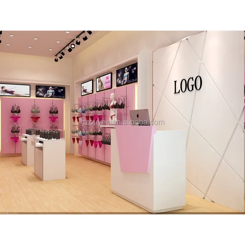 Ladeneinrichtung für Dessousgeschäfte – Unterwäsche- und BH-Ständer 1