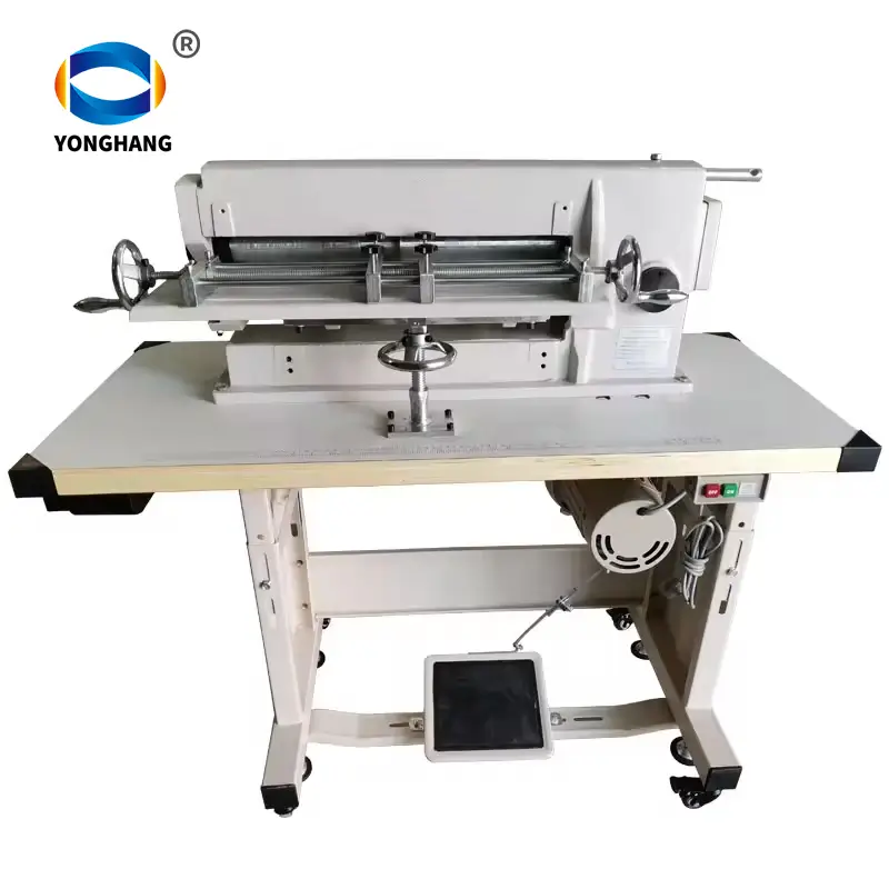 Mesin Pemotong Semi-otomatis Lebar Pemotongan Baru 500mm dengan Pompa untuk Sabuk Konveyor PVC PU 1