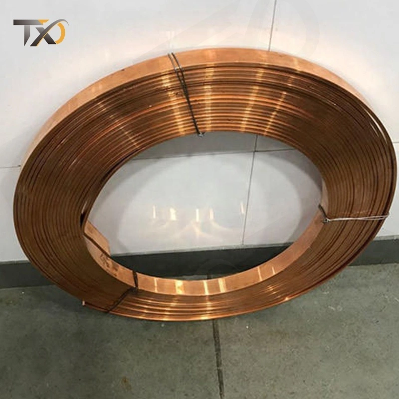99.99% Pure Copper C22000 H90 Cuzn10 2.0230 Cw501l C2200 Copper Foil Sheet Strip Coil For Welding 1