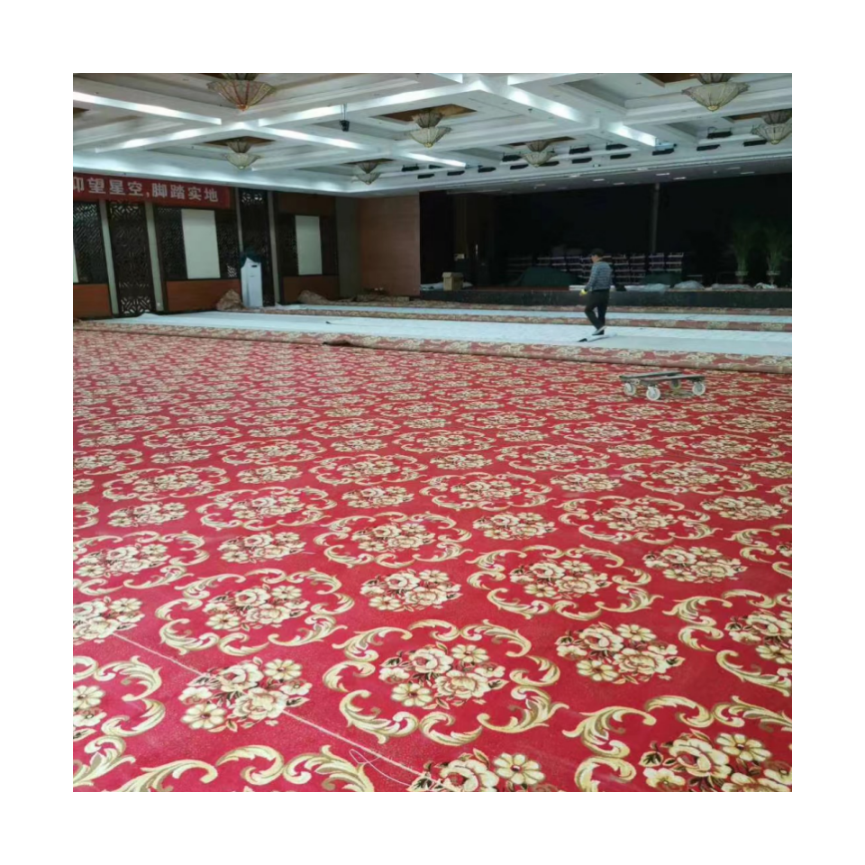 3D Printed Wilton Carpet for Hotel Lobby & Banquet Halls 1