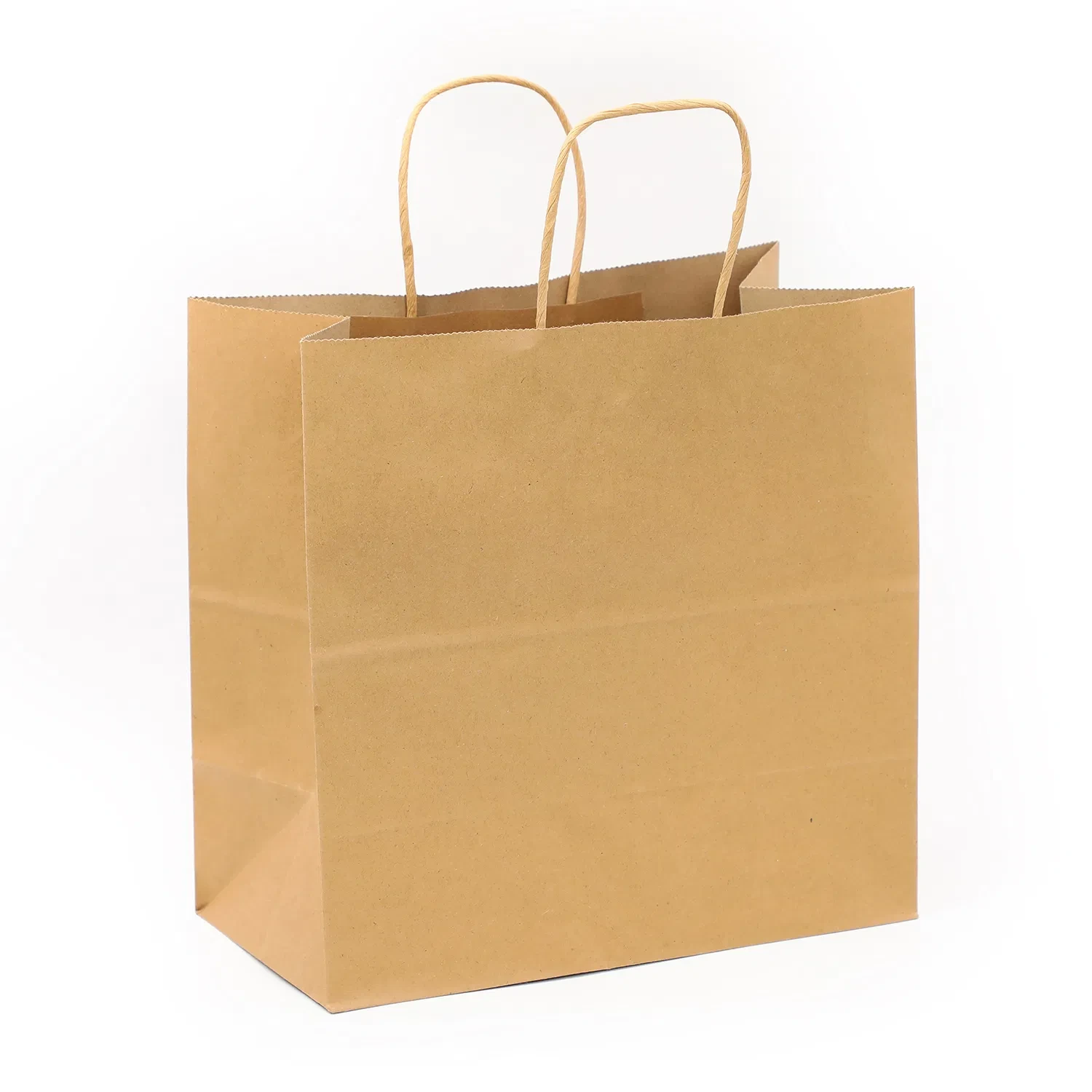 White Kraft Paper/Kraft Paper Pointed Bottom/Paper Shopping/Aluminum Foil Pointed Bottom Bag 1
