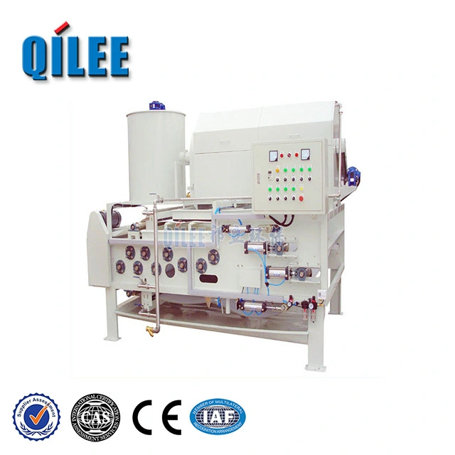 Prasa filtracyjna taśmowa do odwadniania osadów (włókninowa) 500 l/h 1 rok 1