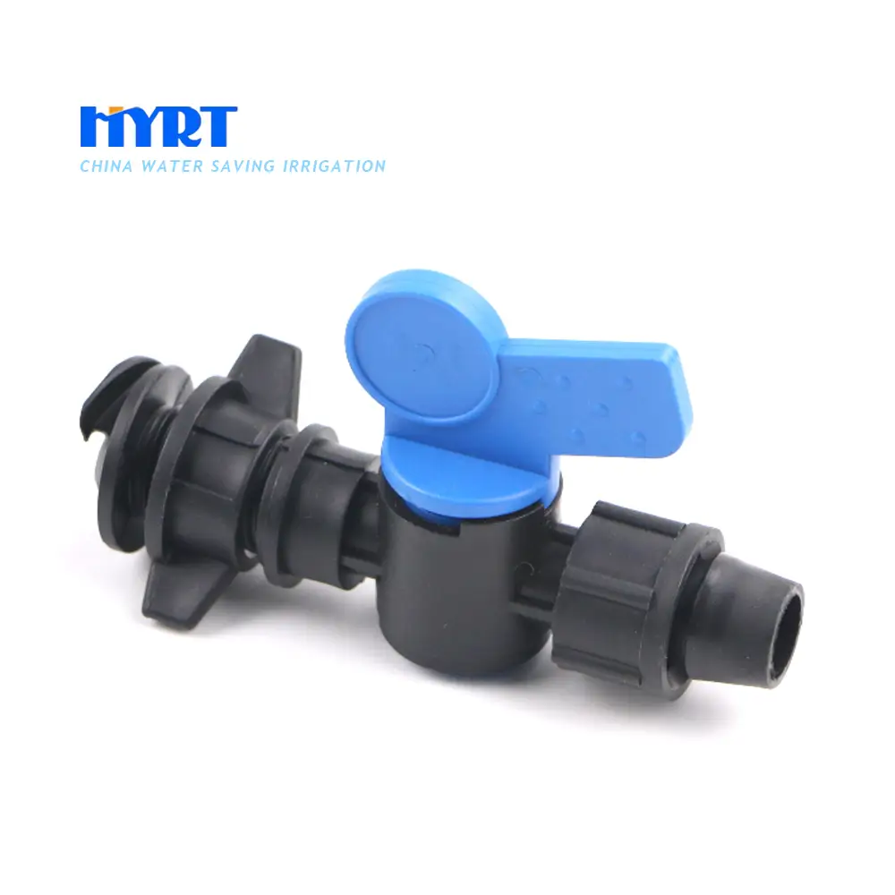 16mm塑料迷你滴水阀，适用于LDPE扁平软管 1