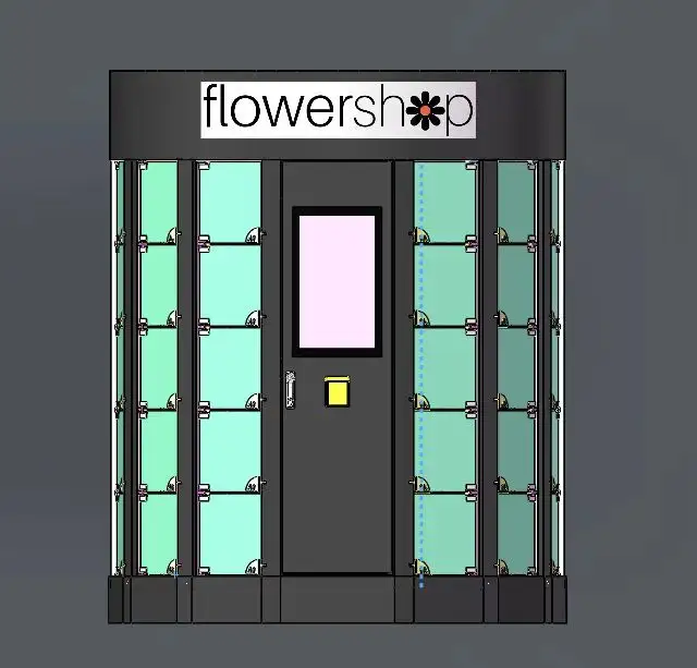Professional Vending Machine for Flowers Directly Sale for Parks 5