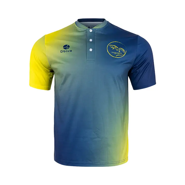 Polo da uomo di grandi dimensioni con pannelli superiori nuovi europei e americani, stampati a sublimazione all&#39;ingrosso con logo personalizzato di alta qualità 1