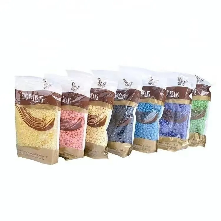 200 Bags Of 100g Hard Wax Bean Beeswax Hair Removal For Nose Hair Private Areas Leg Facial Hair Beard Full Body Mixed Colors 1