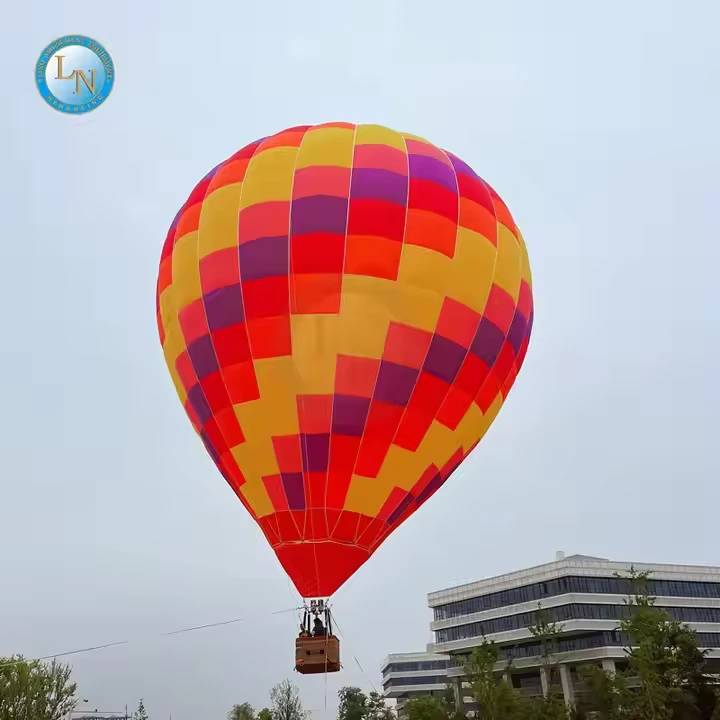 China Amusement Park Outdoor Customization Manufacturer Big Large Light Flying Custom Hot Air Balloon For Sale 1