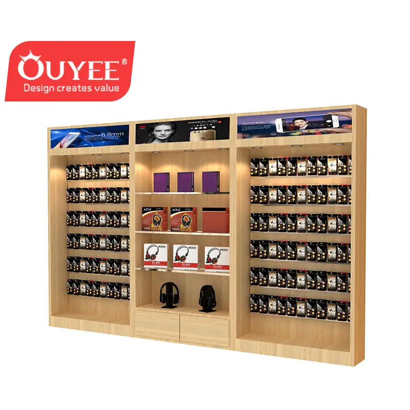 حامل عرض حافظات الهواتف المحمولة لملحقات الهواتف المحمولة 1