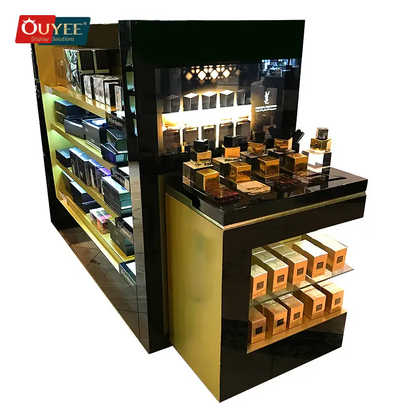 Expositor de Perfumes com Gôndola para Testes em Showrooms 1