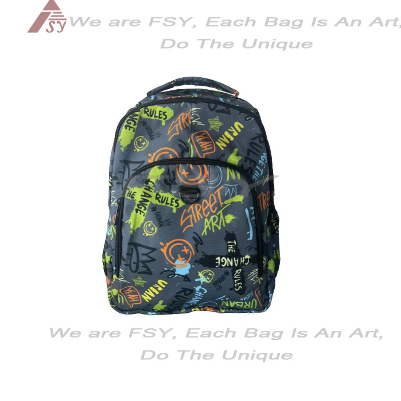 New Fashion Casual Printed Student Schoolbag Trend Camouflage Backpack Large Capacity Travel Computer Backpack 1