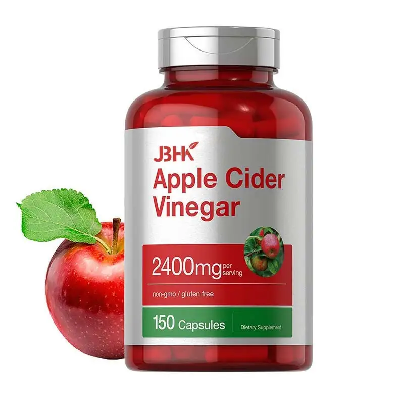 OEM ACV Capsules 150 Vegan Apple Cider Vinegar Immune Detox 1