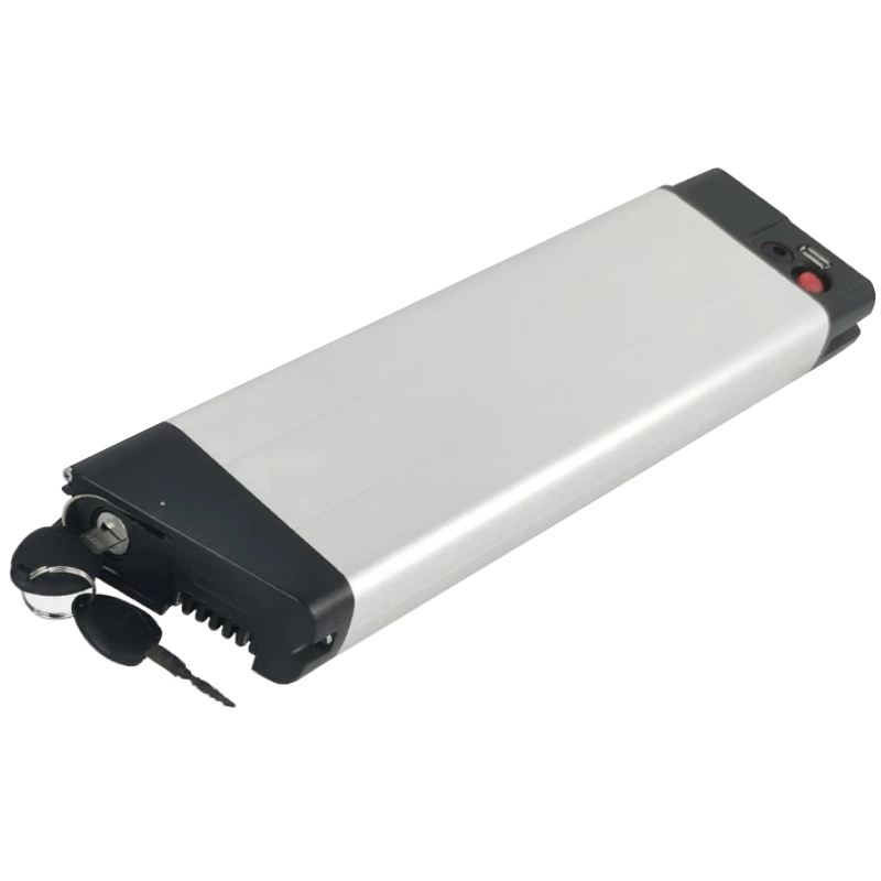 Bateria dobrável para bicicleta elétrica Legend Monza Flebi Evo 2, disponível nos modelos 36V 7.8Ah, 10.4Ah, 12.8Ah e 48V 10.5Ah e 7.8Ah. 1