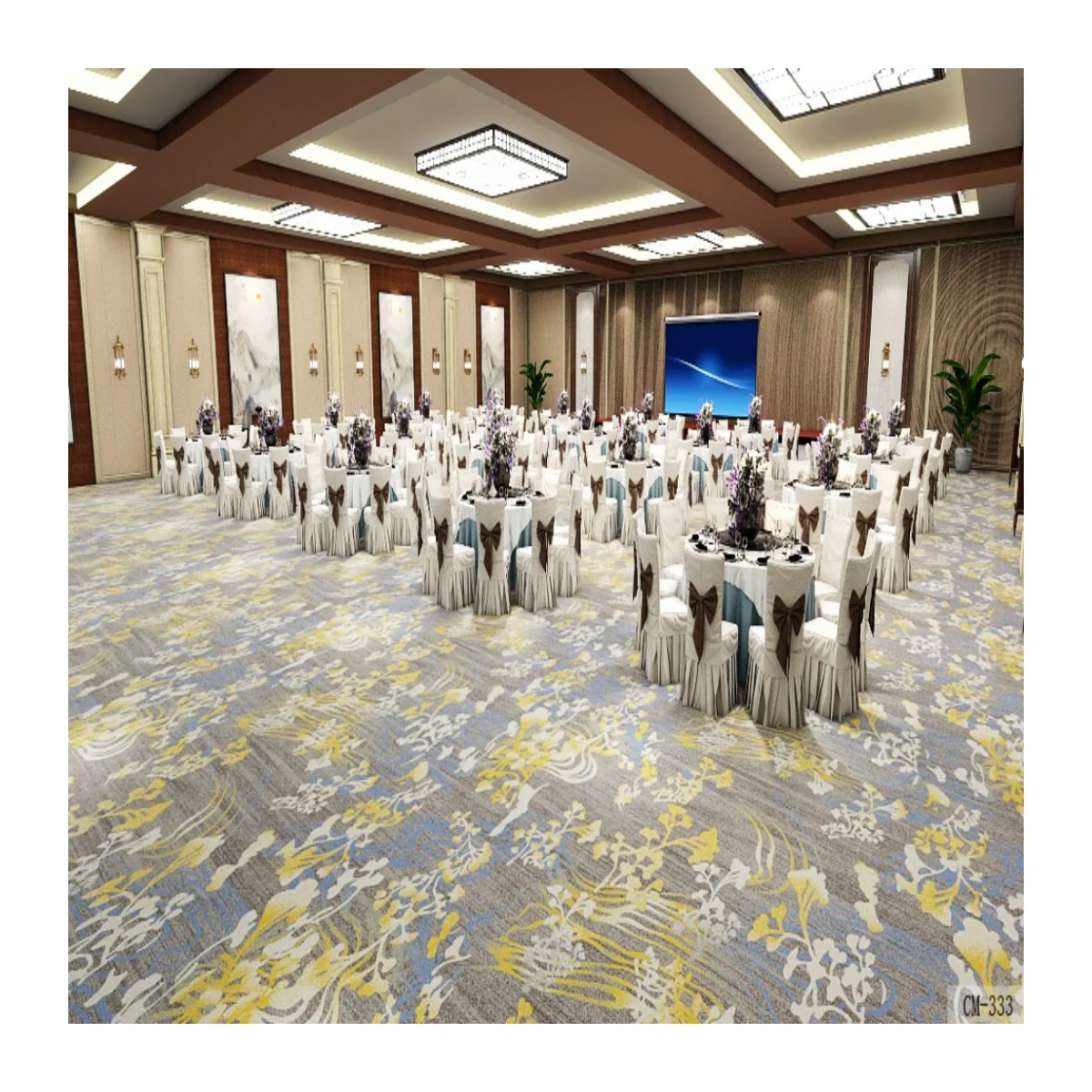2024 Axminster Carpet - Fireproof B1 Standard for Events 1