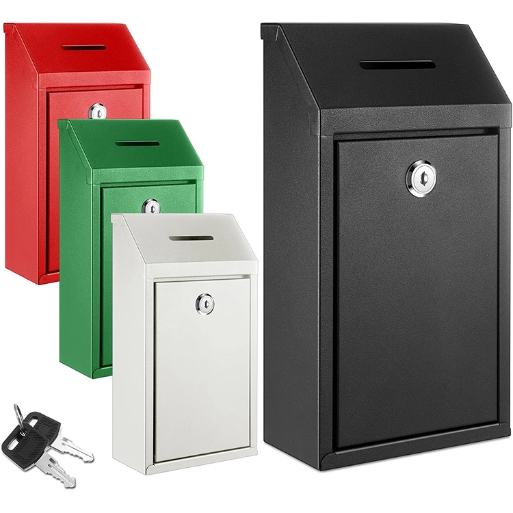 Outdoor Secure Wall Mounted Smart Parcel Box - Customizable, Lockable, Weatherproof 1