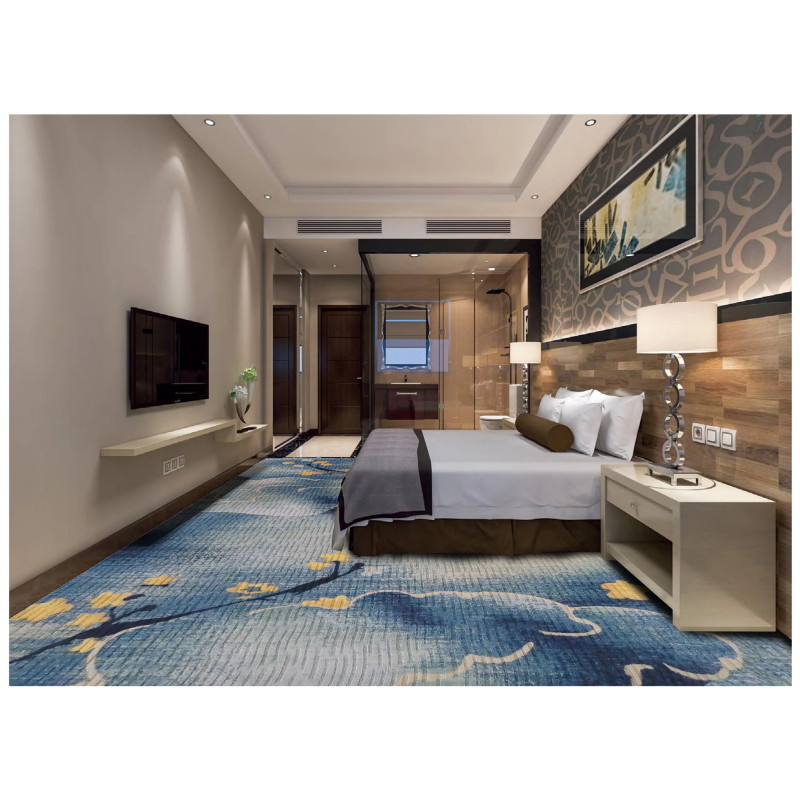 Piastrelle per pavimenti di moquette di alta qualità per hotel Akminster, ideali per uso commerciale. 1