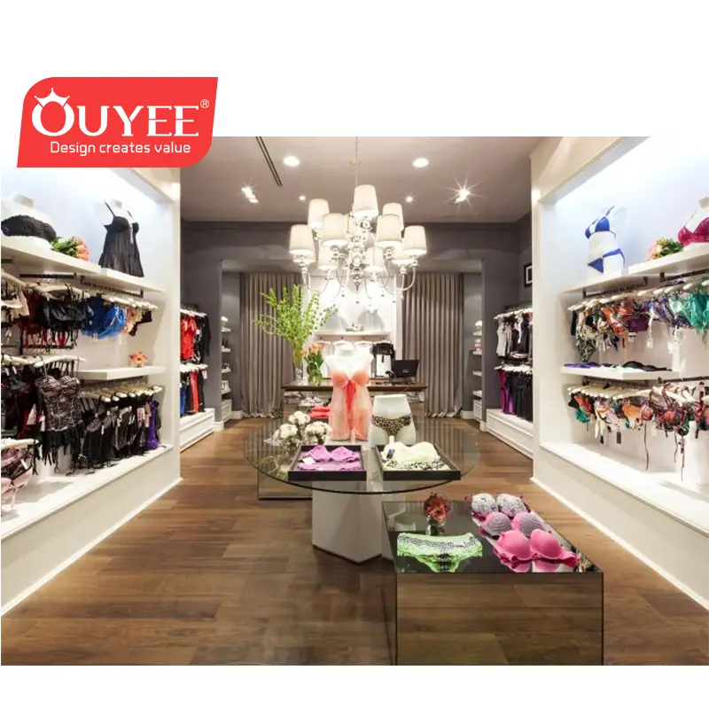 حامل عرض ملابس داخلية - واجهة عرض مستقلة لمحلات الملابس الداخلية 1