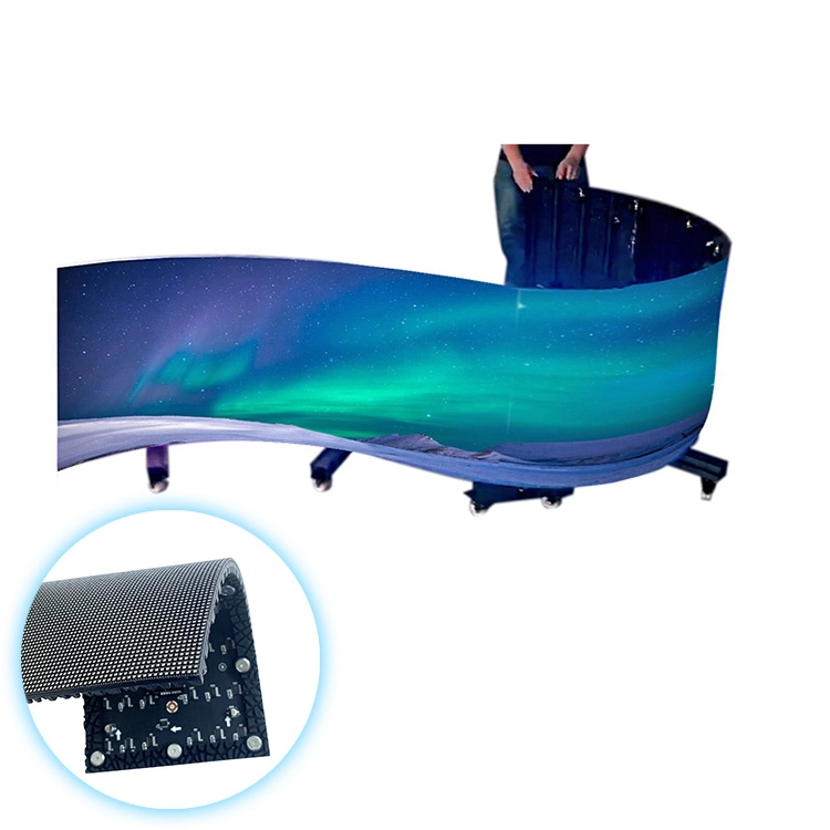 LED Flexible Indoor Screen P2.5 5000cd Full Color | JunChen Display 1