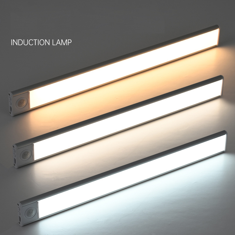 Rechargeable LED Cabinet Light Motion Sensor USB Charging Stepless Dimming For Kitchen, Bedroom, Hallway 1
