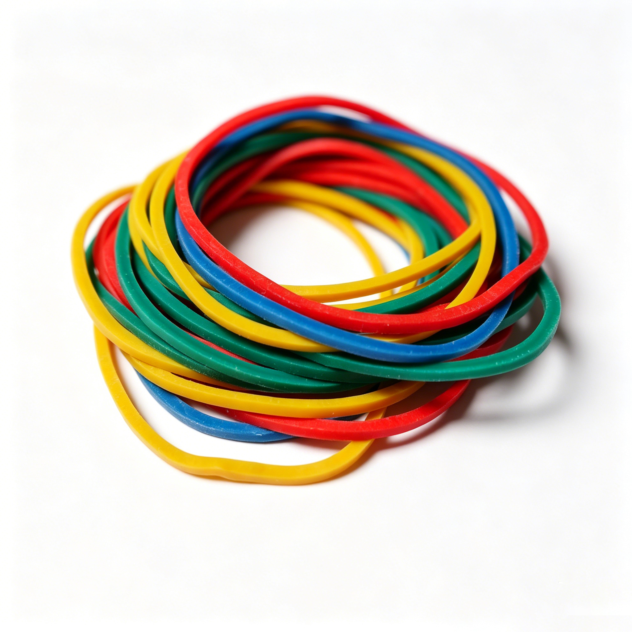 Assorted Size Colored Rubber Bands for Office & Home – Bulk Wholesale 1