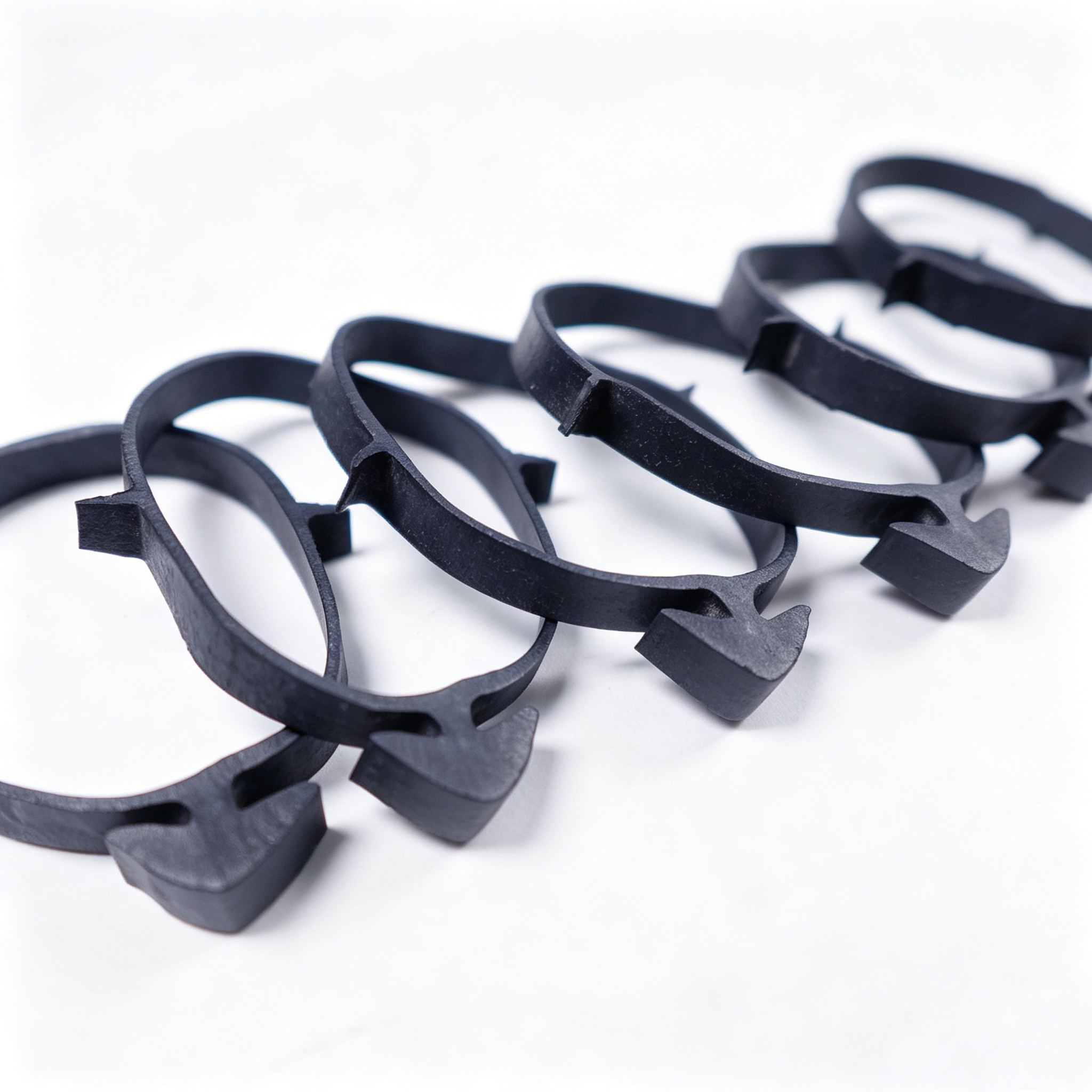 Anillos de goma con forma de gancho, bandas elásticas resistentes para uso diario – Venta al por mayor 3